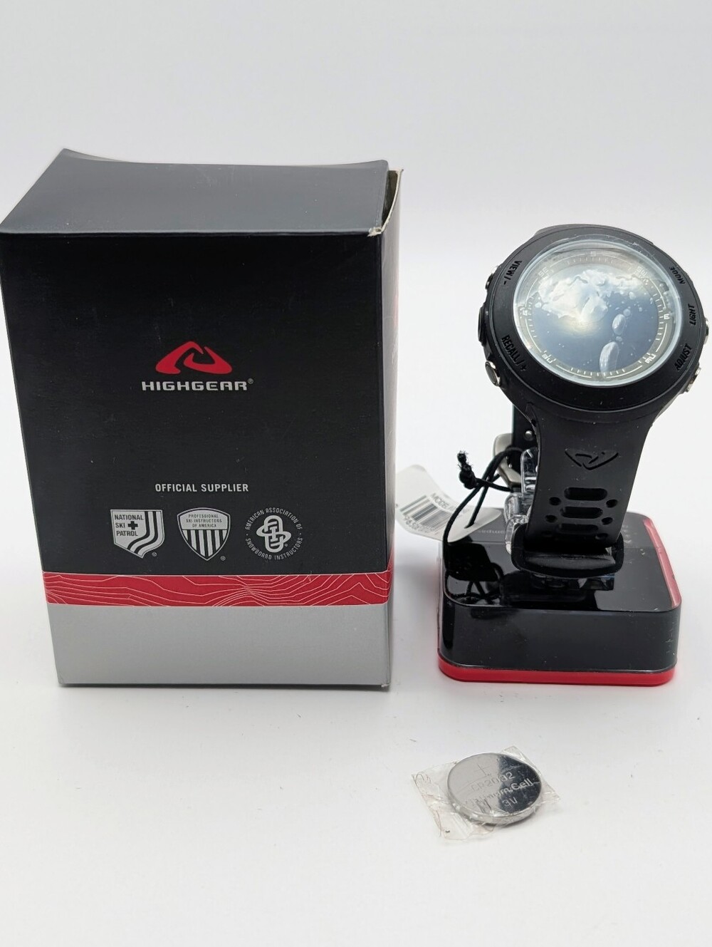 Highgear Axio Max Altimeter Compass Chrono 48mm Digital Watch Model 20125HG NWT